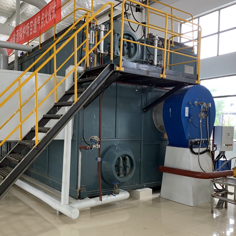 Industrial Gas Fired Double Drum Water Tube Steam Boiler