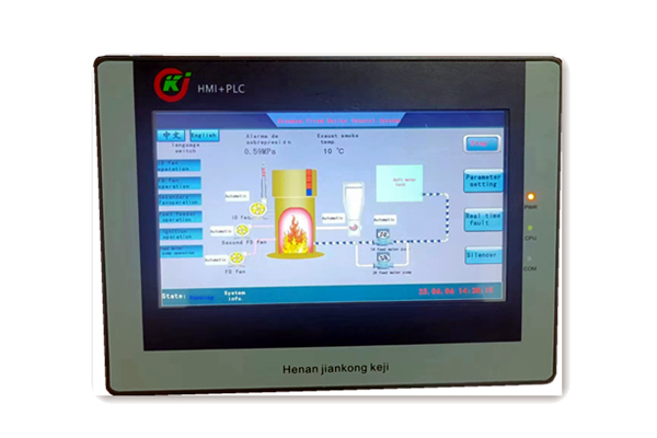 Intelligent control system by HMI+PLC, PLC control, PLC+PC control or DCS control.Such as gas fired boiler control system, oil fired boiler control system, biomass fired boiler control system, electric boiler control system, CFB boiler control system, waste heat boiler control system. Control system developed for customers with special needs: PLC deaerator control system, condensate recovery control system, reactor control system, heating exchanger control system, hot air boiler control system If you need other types of control systems, we can provide you with custom development services.